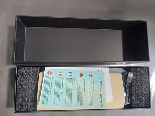 XR3 Tattoo Stencil Printer, Tattoo Printer with LED Display & 10 Pcs Transfer Paper, Portable Thermal Tattoo Printer, Bluetooth Transfer Machine, Stencil Printer Compatible with Phones Pad, Blue