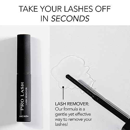 Pro Lash | Lash Remover | Gentle yet Effective Eyelash Remover | No Damage to Natural Lashes | Oil Based | Quickly Breaks Down Lash Adhesive | 4.5 mL