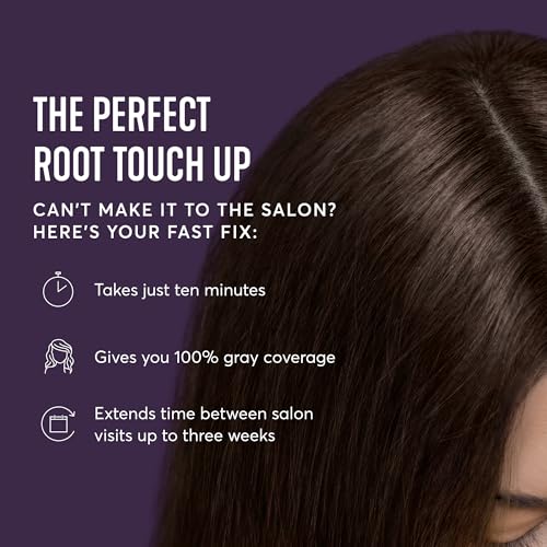 Madison Reed Root Perfection Permanent Root Touch Up, Dark Brown 5N Calabria, 10 Minutes for 100% Gray Root Coverage, Ammonia-Free Hair Dye, Two Applications