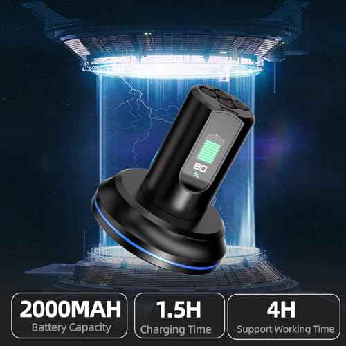 OG Dark Knight Rotary Tattoo Gun Machine with Adjustable Stroke,Wireless Tattoo Pen Machine with 2000mAh,Tattoo Machine Power LED Display Tattoo Equipment Supply for Professional Tattoo Artists