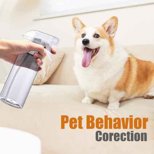 JohnBee Spray Bottles - 16.9oz/2Pack - Premium Adjustable Spray Bottles for Cleaning - No Leak And Clog Mister Spray Bottle - Spray Bottle For Hair, Plants, Pet, Vinegar, And Rubbing Alcohol Reagent