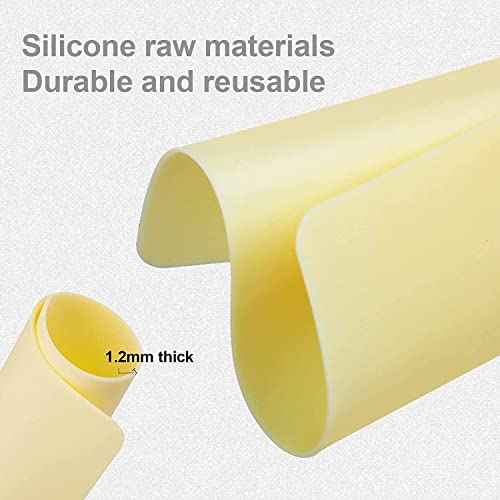 Blank Tattoo Skin Practice - Beoncall 20pcs Double Sides Silicone Practice Pads Practice Skin Fake Skin Tattoo Supplies Microblading Skin