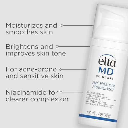 EltaMD AM & PM Moisturizer Facial Kit with Daily Foaming Facial Cleanser, Gentle for Sensitive Skin