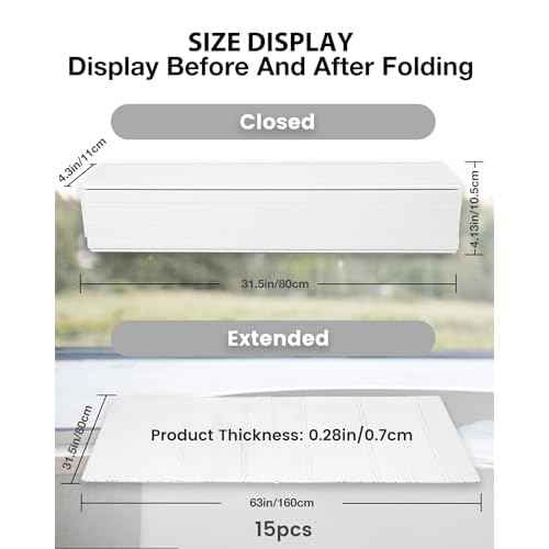 Foldable Bathtub Tray - PVC Waterproof Folding Bathtub Cover - Dustproof Shutter Bath Lid Insulation Panel for Home Bathtubs Bathroom SPA Loadable up to 13lb£¨160x80x0.7cm£©