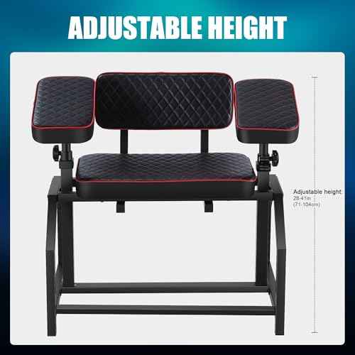 Poarmeey Tattoo Arm Rest Combo Tattoo Chair for Artist Two Large Tattoo Arm Rest Stand with Adjustable High Angle XXL Tattoo Chair with Backrest for Tattoo Studio