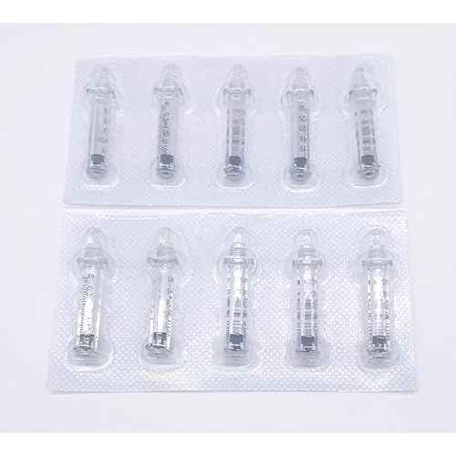 0.3ML Empty Ampoule Containers - Plastic Dropper Bottles (10pcs 0.3ml)