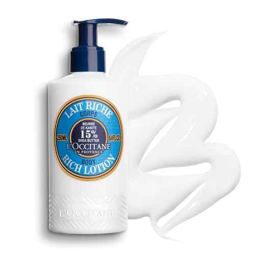 L'OCCITANE Moisturizing 15% Shea Butter Ultra-Rich Body Lotion. 8.40 fl oz