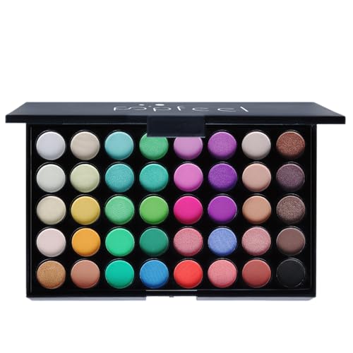 Eye Makeup Kits for Women, Eye Makeup Set for Beginners, Christmas Day Gifts for Women Girls, Makeup Essential Bundle Includes Eyebrow Pencil, Eyeliner Pen, Mascara, Eyeshadow Palette,Brushes
