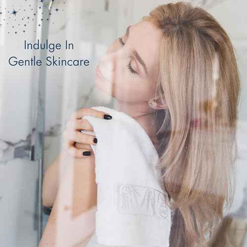 Set of 6 Luxury Wash Cloths for Your Face Viscose Bamboo & Turkish Cotton, White Wascloths