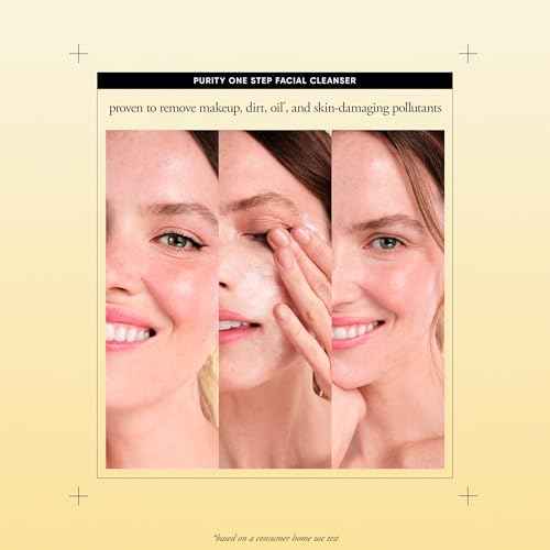 philosophy purity made simple one-step facial cleanser- with meadowfoam seed oil gently cleanses & melts away dirt, oil & stubborn makeup paraben-free face wash