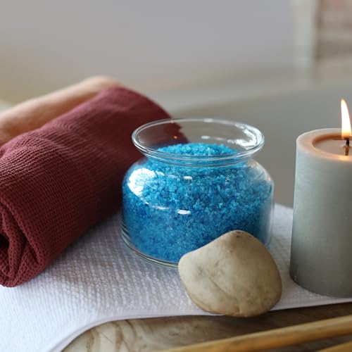 306 Deep Dead Sea Bath Salts Foaming Minerals - Blue Dead Sea Coarse Mineral for Soaking with Lavender Essential Oils, Alternative to Magnesium Flakes and Epsom Salt, Relaxing Bath Products