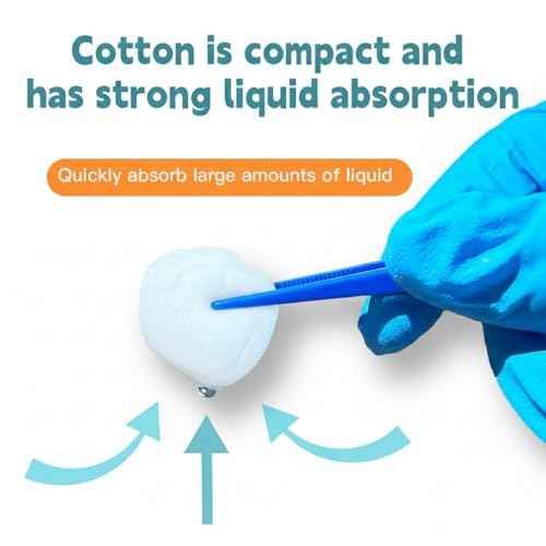 Sterile Wound Care Cotton Balls - 100% Cotton, Ideal for Medical Use & Home Care, Individually Packaged, 20 Pack