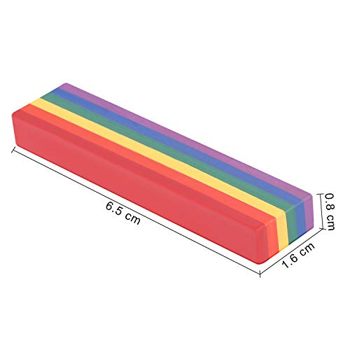 Rainbow Face & Body Paint Kit - Washable, LGBT Pride Flag Colors, Face Paint Sticks - Ideal for Parties, Marches & Events