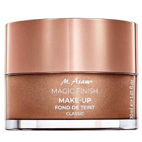 M. Asam Magic Finish Make-Up Mousse (1.01 Fl Oz) ? 4in1 Primer, Foundation, Concealer & Powder With Buildable Coverage, Hides Redness And Dark Spots, Vegan, For Light To Medium Skin Tones