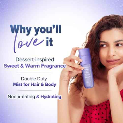 Aqualogica Vanilla Perfume Body Mist | Sweet & Warm Long-Lasting Fragrance with Zemea & Hyaluronic Acid | Refreshing & Lightweight Mist for Women 5.07 Fl Oz/150 ml