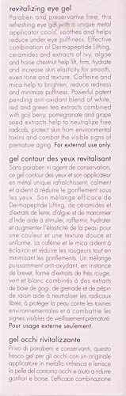 June Jacobs Revitalizing Eye Gel, 0.5 Fl Oz