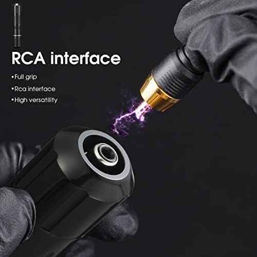 Tattoo Gun Kit - Tattoo Machine Kits Tattoo Supplies Set Tattoo Pen With Tattoo Needles Transfer Paper Suitcase for Tattoo Beginners (black 1)