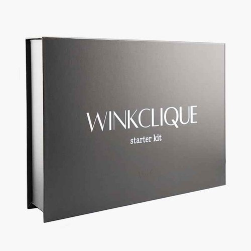 WinkClique Starter Kit - Everyday Chic - False Eyelash Complete Kit With Tools and 5 Lash Styles (Collection 02)