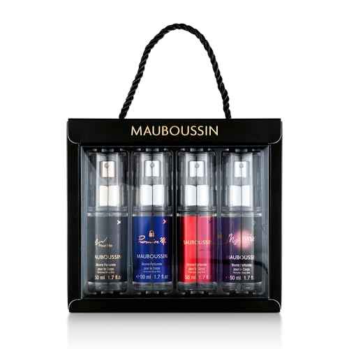 Mauboussin - Body Mist Set Premium 4x50ml (4x1.7 Fl Oz) : Elixir Pour Elle, Promise Me, In Red & My Twist Body Mists