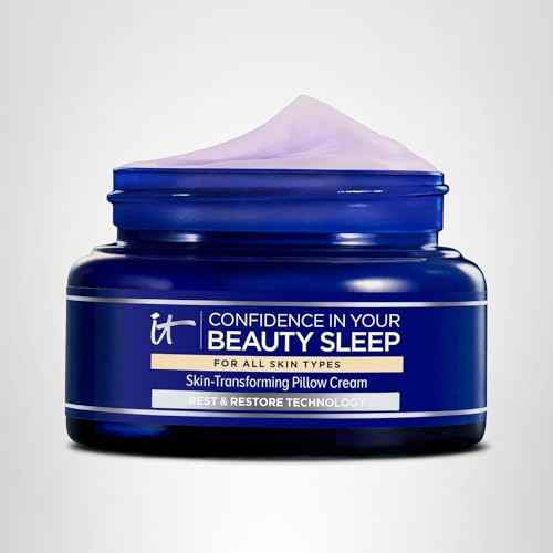 IT Cosmetics Confidence in Your Beauty Sleep Night Cream - Visibly Improves Fine Lines, Wrinkles, Dryness, Dullness & Loss of Firmness - With Hyaluronic Acid