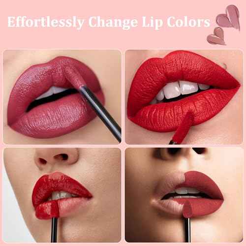 COCIDE 700Pcs Disposable Lip Brush? Lip Applicators Makeup Applicators Lipstick Brush Makeup Brushes & Tools Lip Wands Makeup Artist Kit Essentials Beauty Tools (Black, 700Pcs)