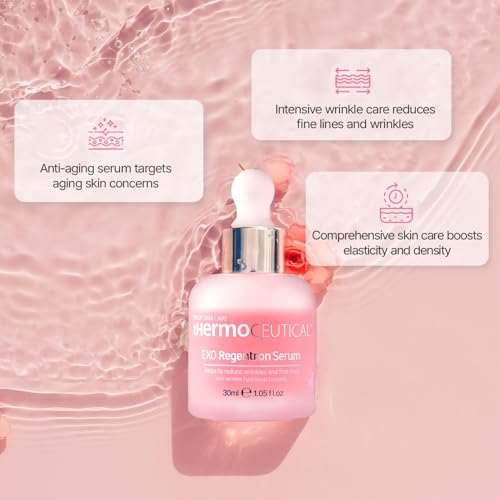 tHermoCEUTICAL EXO Regentron Intensive Anti-Aging Serum for Wrinkles, Fine Lines, Skin Elasticity, and Density, 1.01 fl. oz