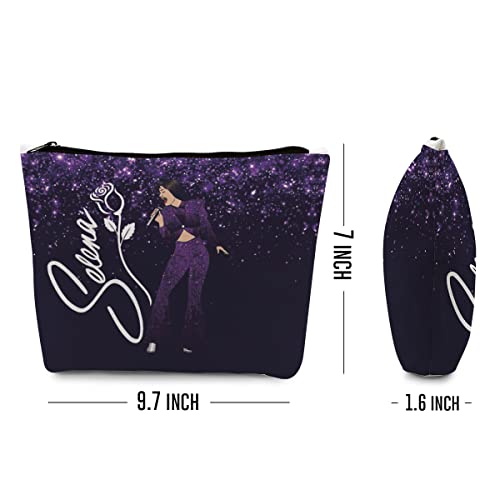 gfuhlre Singer Fans Makeup Bag Travel Toiletry Bag Music Lover Gift Song Lyrics Gift Singer Merchandise for Fans, Cool Friendship Gifts for Women Friends BFF Sister Graduation Birthday Christmas
