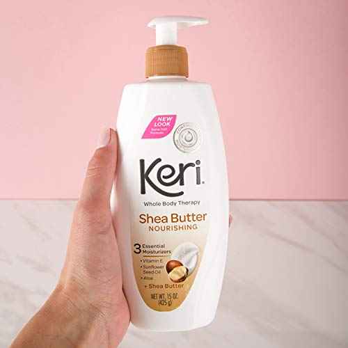 Keri Nourishing Shea Butter Body Lotion, 15 Ounce
