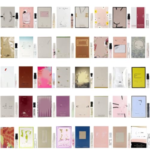 High End Perfume Samples for Women Random Selection, Women¡¯s Designer Fragrance Sampler Set Mini Size Gift (Pack of 20 Sample Vials)