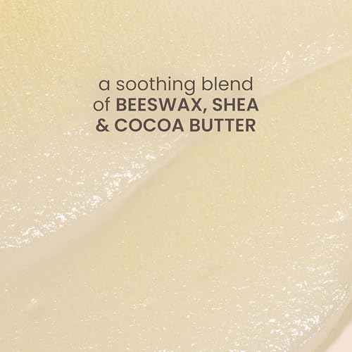 Burt's Bees Stocking Stuffers, Rescue Lip Relief, Honey Vanilla, Hydrating Lip Balm for Dry Cracked Lips, with Responsbily Sourced Beeswax and Shea Butter, 100% Natural Origin, 1 Squeezy Tube, 0.35oz