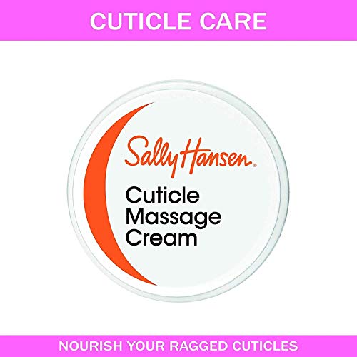 Sally Hansen Nail Treatment Cuticle Massage Cream¢â | Moisturizing Cuticle Care | Nourishes & Conditions Dry Nails & Cuticles
