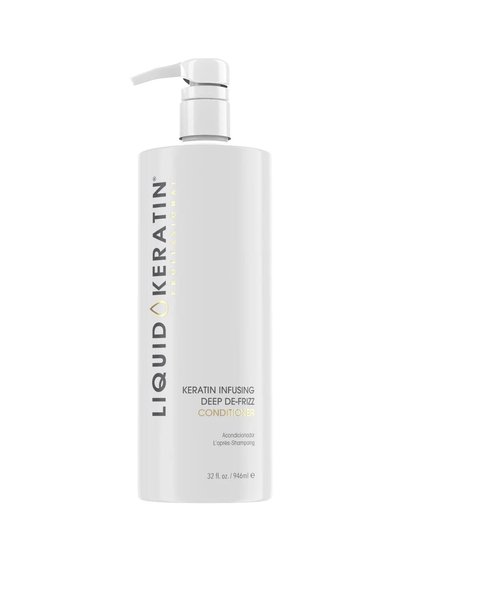 Liquid Keratin Professional Keratin Infusing Deep De-Frizz Conditioner, 33 Fluid Ounce