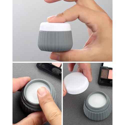 Travel Bottles - 8 Pack, TSA Approved Travel Size Toiletries, Leak Proof Silicone Squeezable Containers in Clear Bag