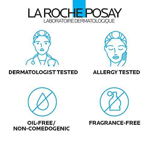La Roche-Posay Anthelios Sunscreen SPF 50, Ultra-Light Fluid Broad Spectrum SPF 50, Face Sunscreen with Titanium Dioxide Mineral, Lightweight & Fast-Absorbing, Oil-Free, Matte Finish