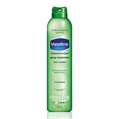 Vaseline Spray & Go Moisturizer, Aloe Fresh, 6.5 oz