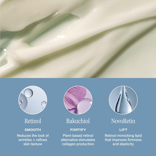 SKINN Advanced Night Cream for Face, 1.7 Fl Oz - Deep Wrinkle Cream for Women & Men for Fine Lines, Uneven Skin Tone & Sagging Skin - Facial Moisturizer Skin Care for Vibrant & Healthy-Looking Skin