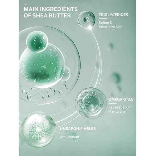 Shea Butter Lotion, 25% Shea Butter Body Lotion Set with Vitamin E, Nourishing Moisturizing Lotion for Dry Skin, 10.15 Fl Oz (Packge of 2)