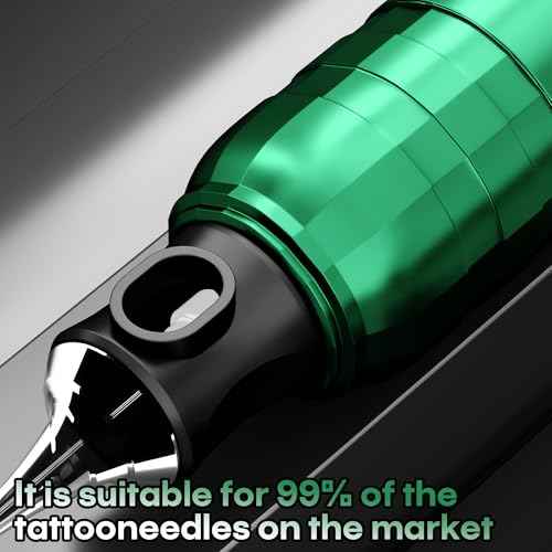 POSEIDON Tattoo Kit Tattoo Gun Kit with 2Pcs 1500mAh Battery Tattoo Machine Kit with 20Pcs Tattoo Cartridge Needle 11Pcs Inks Complete Tattoo Supplies for Beginner