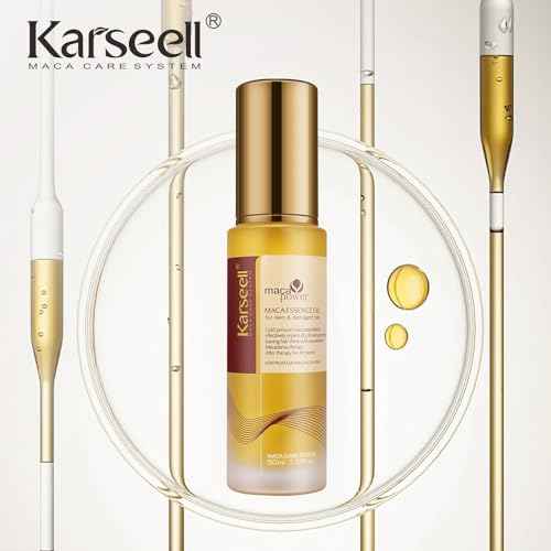 Karseell Moroccan Argan Oil for Hair Healing Cold Pressed Weightless Argan Oil Hair Serum for Dry Damaged Hair 50ml