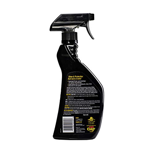 Meguiar's Ultimate Protectant, Exterior & Car Interior Protectant with UV Clear Coat Technology, Non-Greasy Formula for Shining and Protecting Vinyl, Rubber, and Plastic, 15.2 Oz Spray Bottle