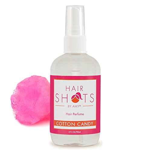 Hair Shots Cotton Candy Perfume Quality Heat Activated 3 oz Hair Fragrance