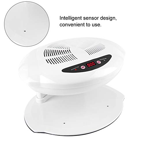 Professional Nail Dryer,400W Air Nail Fan Blower Dryer Machine Auto Induction Warm and Cool Wind,Professional Air Nail Fan Manicure Tool with Sensor,for Fingernail & Toenail Curing