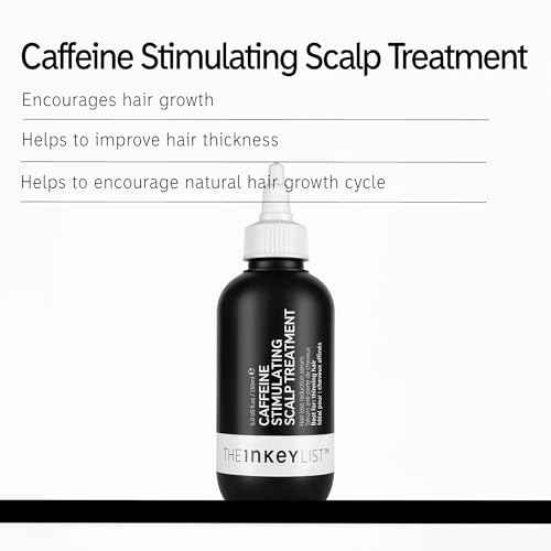 The INKEY List Caffeine Stimulating Scalp Treatment, Contains Redensyl and Caffeine to Encourage Natural Hair Growth Cycle, Leaves Hair Feeling Soft, 5.07 fl oz