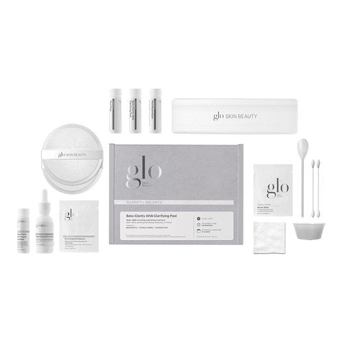 Glo Skin Beauty Beta-Clarity AHA Clarifying Peel | Level 2 Professional At Home Peel Kit | For Clarifying, Exfoliating and Brightening