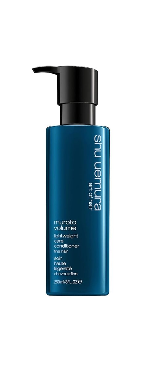 shu uemura art of hair Muroto Volume Lightweight Care Conditioner - Volumizing Conditioner, Gently Conditions Fine Hair, 8 Fl Oz