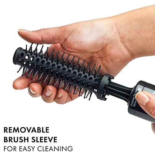 Hot Tools Pro Artist Hot Air Styling Brush | Style, Curl and Touch Ups (1¡±) Black