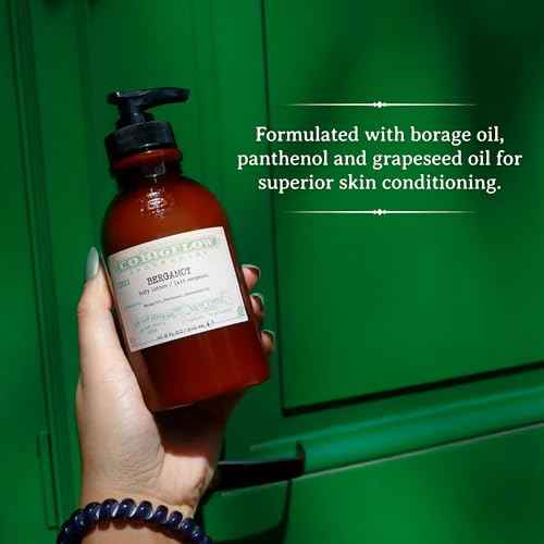 C.O. Bigelow Bergamot Body Lotion, Iconic Collection Moisturizing Body Lotion with Shea Butter, Borage Oil & Grapeseed Oil, 10.5 Fl Oz