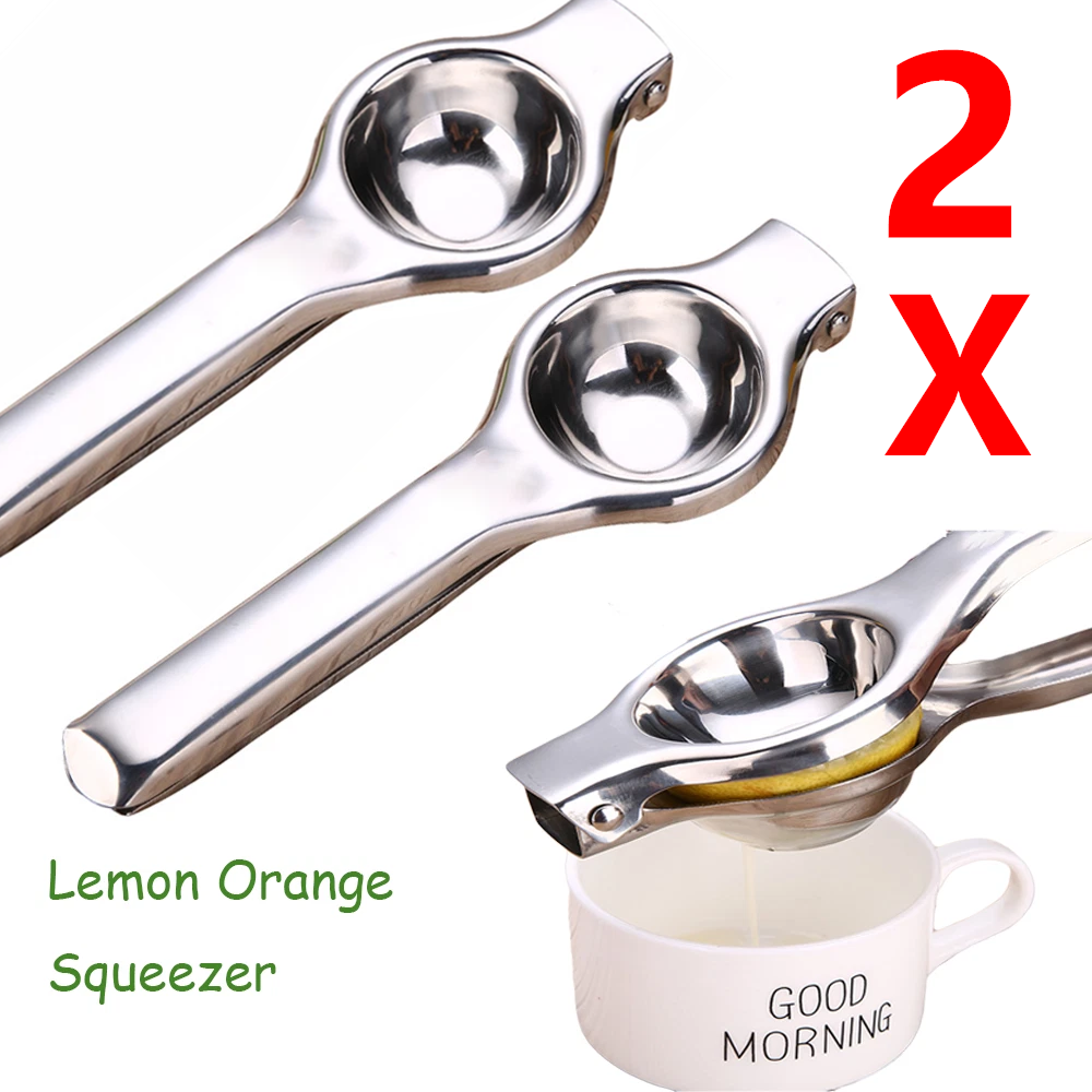 Manual Lemon Squeezer Heavy Duty Stainless Steel Press Hand Lime