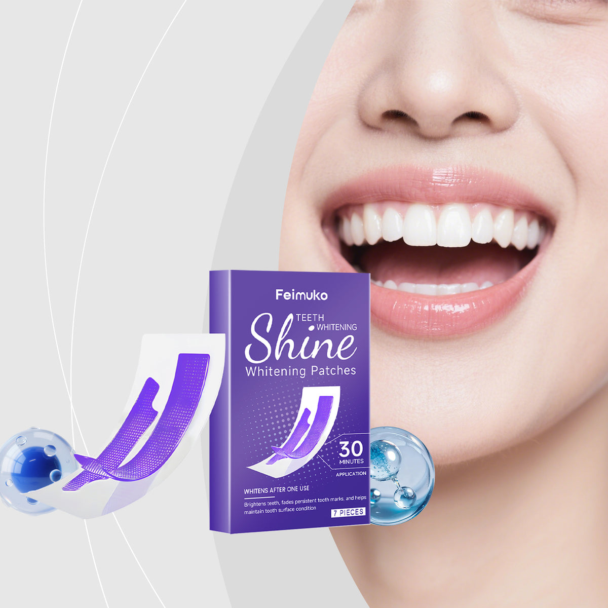 Whitening Teeth Strips - 7 Pieces