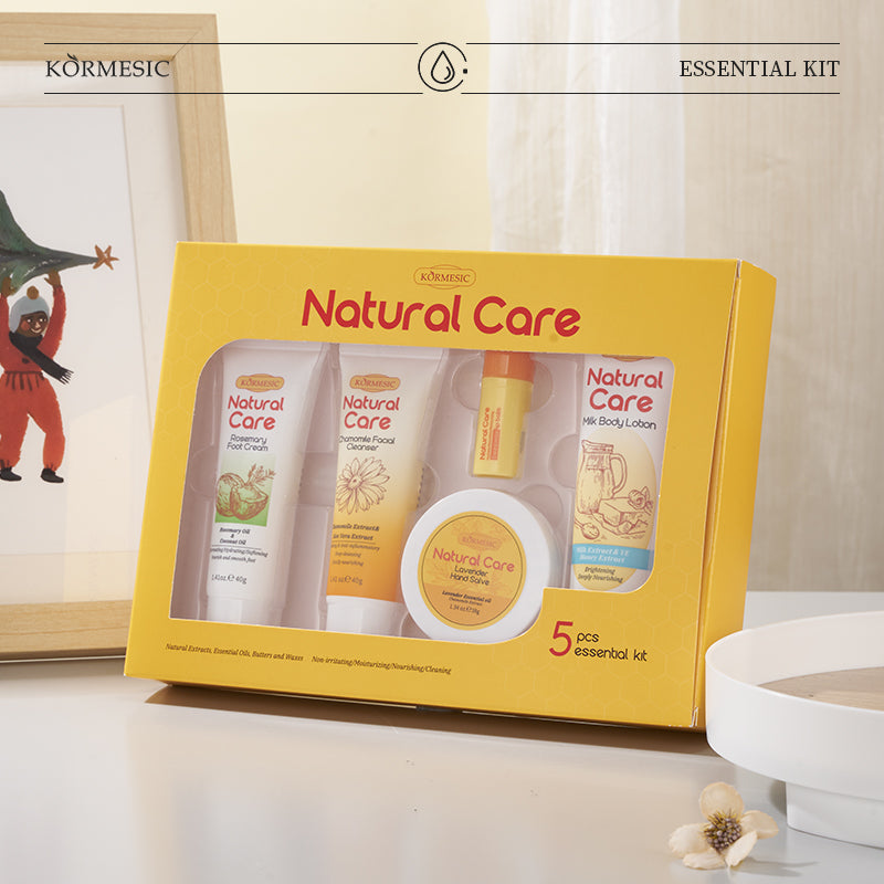 Natural Body Care Set for Healthy Skin - KORMESIC